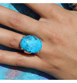 bague turquoise perse