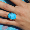 bague turquoise perse
