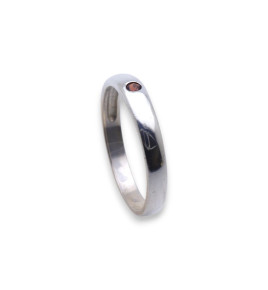 bague grenat femme