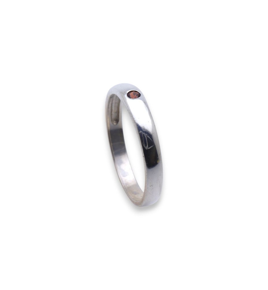 bague grenat femme