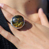 bague ambre femme haut de gamme