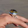 bague ambre femme originale