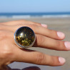 bague ambre femme