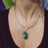 pendentif malachite