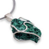 pendentif pierre verte