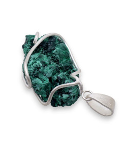 pendentif malachite