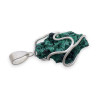 malachite pendentif