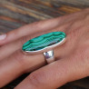 bague malachite