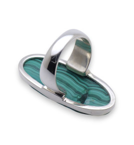 bague malachite femme