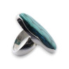 bague malachite verte