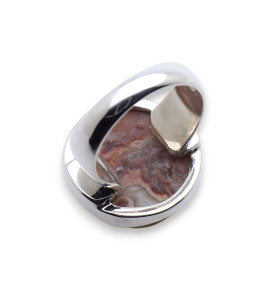 bague argent agate
