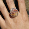bague agate crazy lace