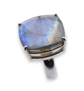 labradorite bague femme
