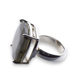 bague labradorite femme