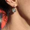 boucles d'oreilles argent artisanales