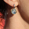 boucles d'oreilles argent originales