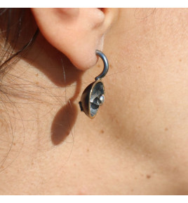 boucle d'oreille argent createur