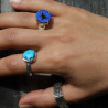 bague azurite