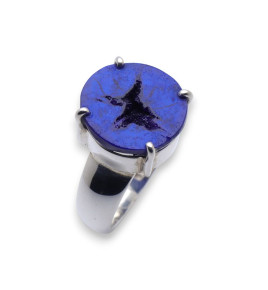 azurite bijoux argent