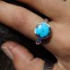turquoise bague argent