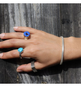bague turquoise femme