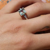 bague quartz citron