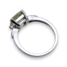 quartz lemon bague
