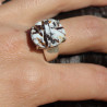 bague argent et astrophyllite