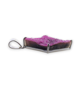 pendentif cobalto-calcite