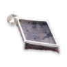 cobaltocalcite pendentif argent