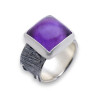 bague améthyste véritable