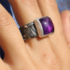 bague améthyste