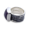 améthyste bague argent