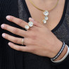 bague argent 925 avec diamant