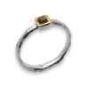 bague argent diamant femme