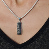 pendentif pyrite ardoise