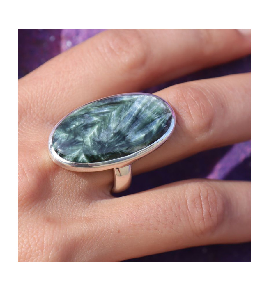 seraphinite bague