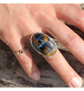 pietersite ring
