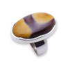 bague jaspe argent