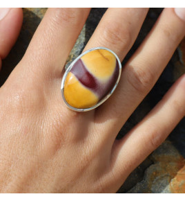 bague jaspe mokaite