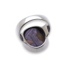 bague rubis argent femme