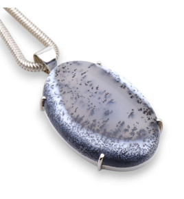 agate dendritique bijoux