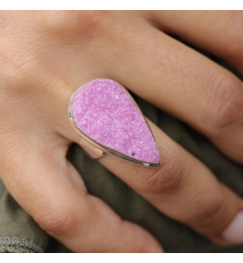 bague cobalto-calcite