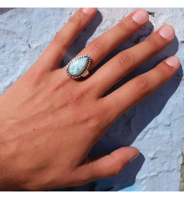 larimar bague argent