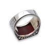 chevaliere homme cornaline