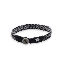 bracelet cuir marron homme