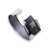 manchette pyrite argent