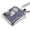 pendentif pyrite ardoise