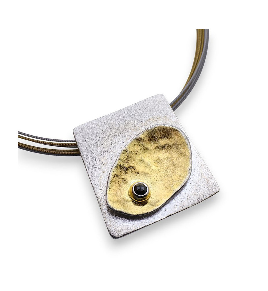 bijou argent diamant