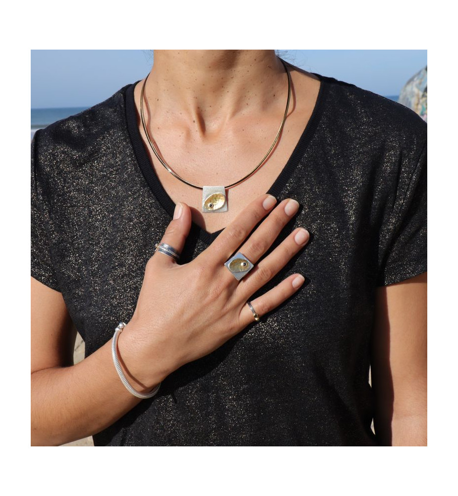 diamant noir pendentif